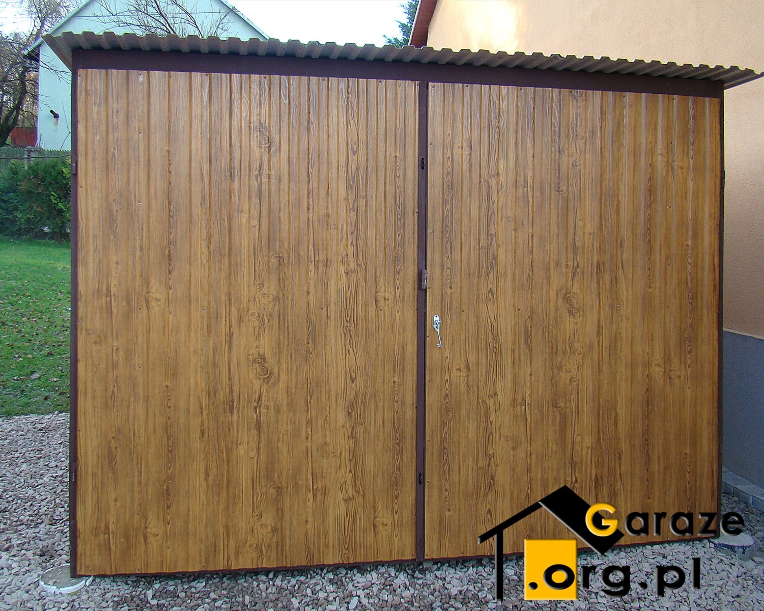 Garaże Blaszaki drewnopodobne 3x6 tanio